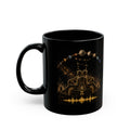 Gemini Constellation Black Mug — Zodiac Coffee Cup (11oz, 15oz)