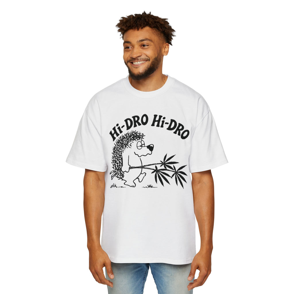 Hi-Dro the Stoned Hedgehog Tee — Funny Cannabis Graphic T-Shirt