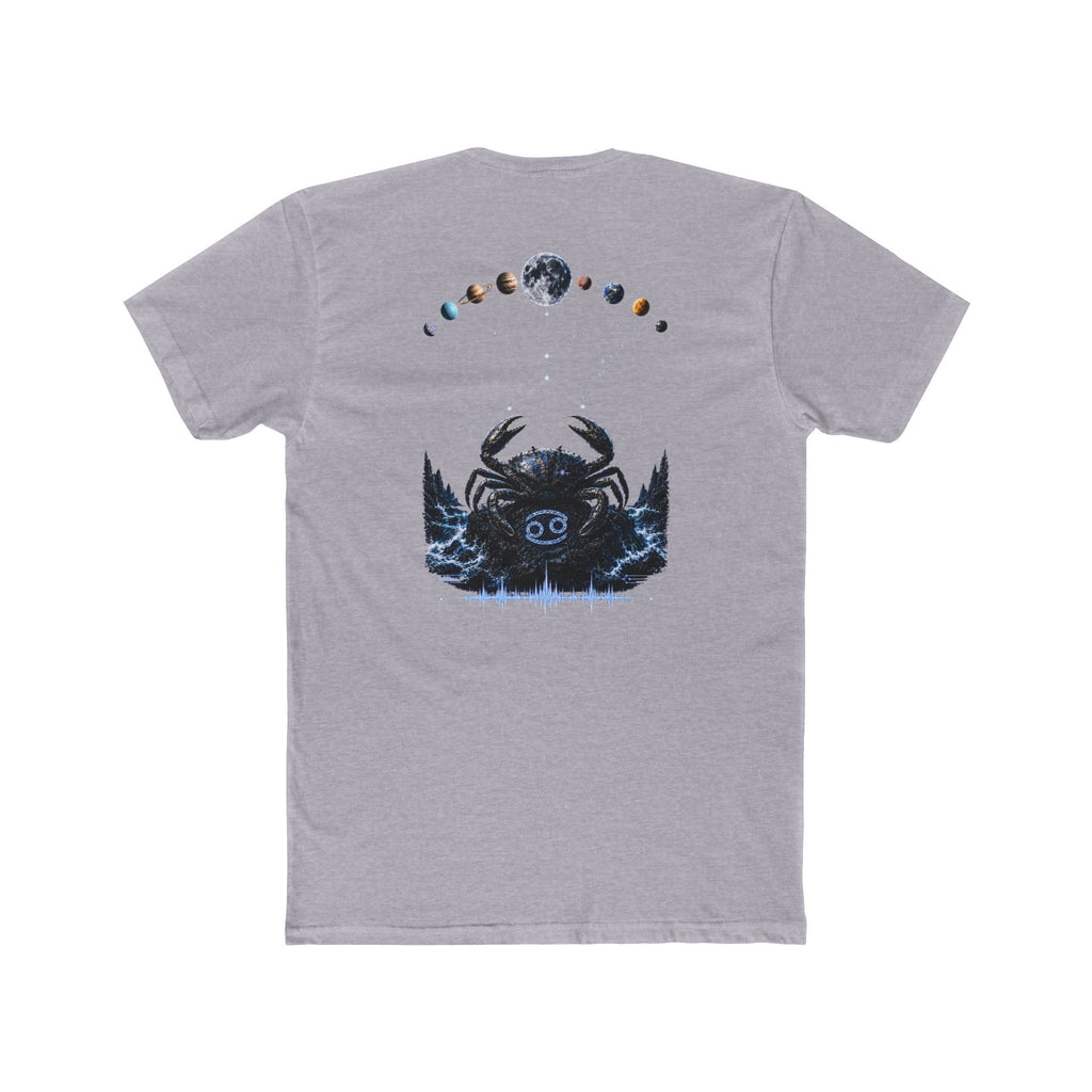 Cancer Zodiac Tee — Crab Constellation Moon Phases T‑Shirt