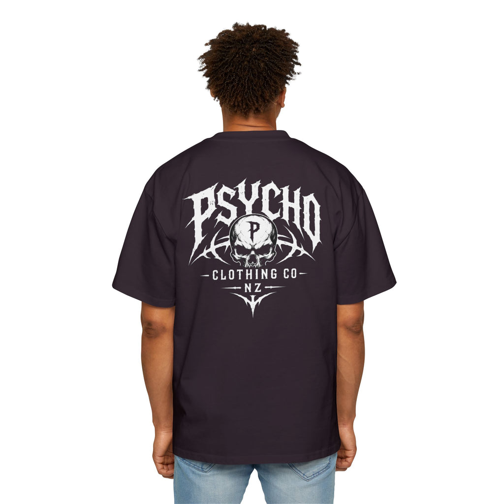 Psycho Clothing Company NZ  - Men's Heavy Oversized Tee
