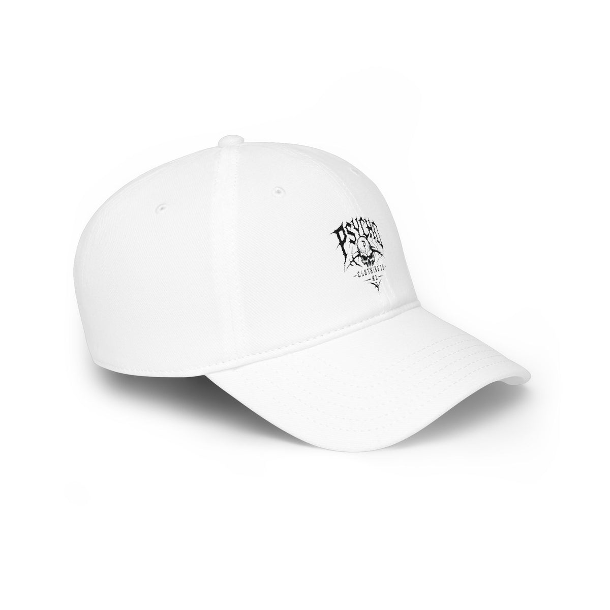 Baseball Cap — Psycho" Skull Graphic Hat