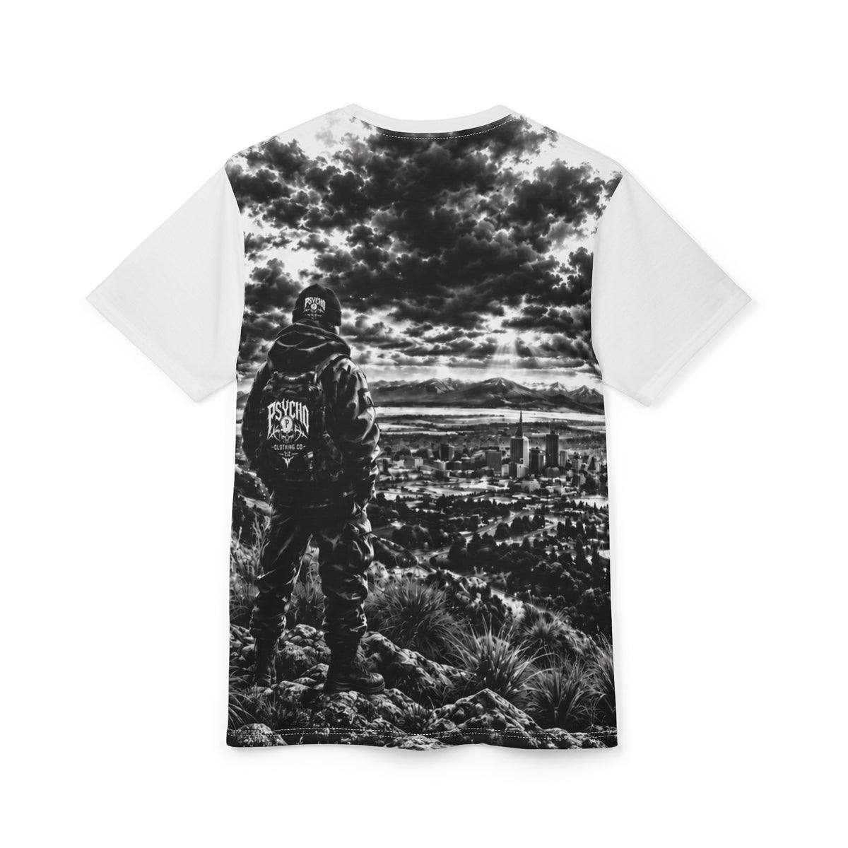 Psycho Clothing Co NZ Graphic Tee — Streetwear Shirt