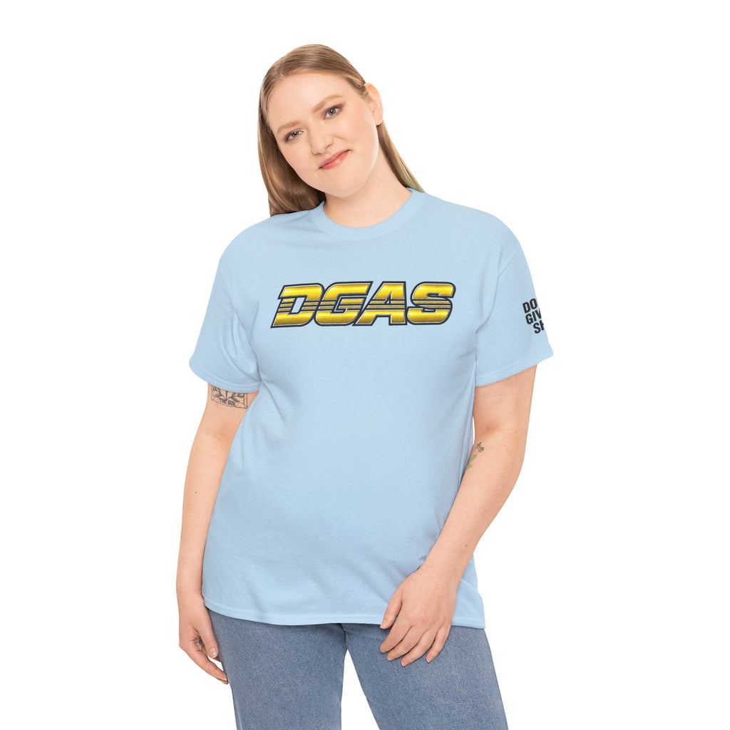 DGAS (Dont Give A Shit) Graphic Tee — Bold Retro Racing Logo T‑Shirt