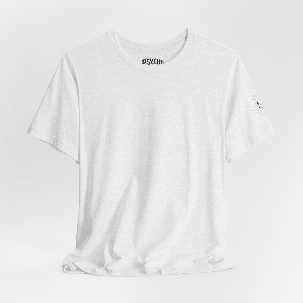 Psycho Clothing Co. Graphic Tee — Gothic Skull Logo T‑Shirt