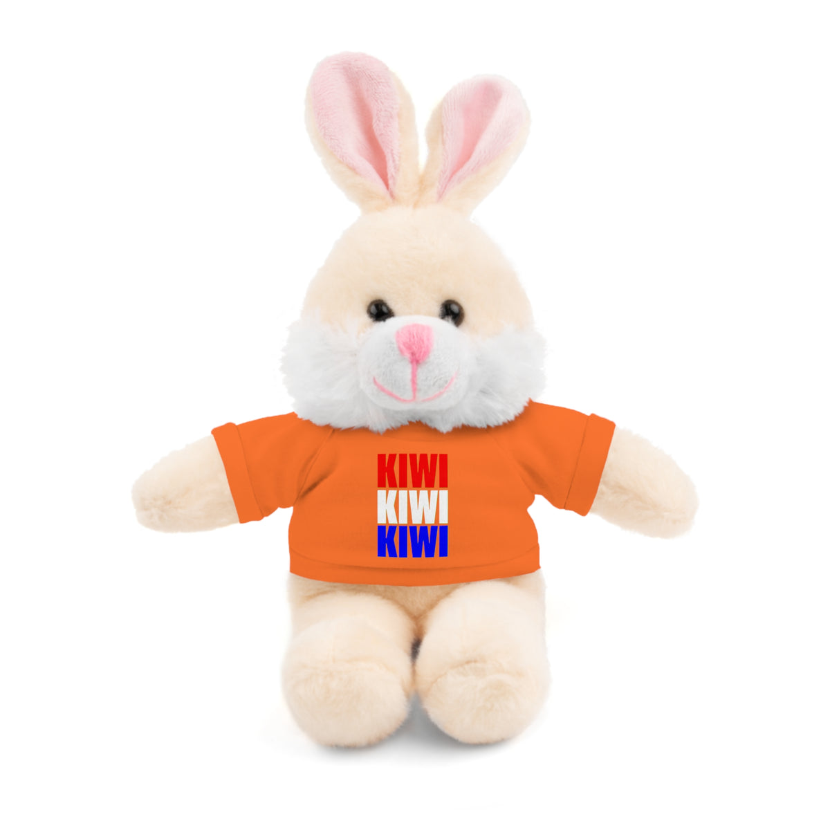 Kiwi Stripe Teddy Bear with Graphic Tee