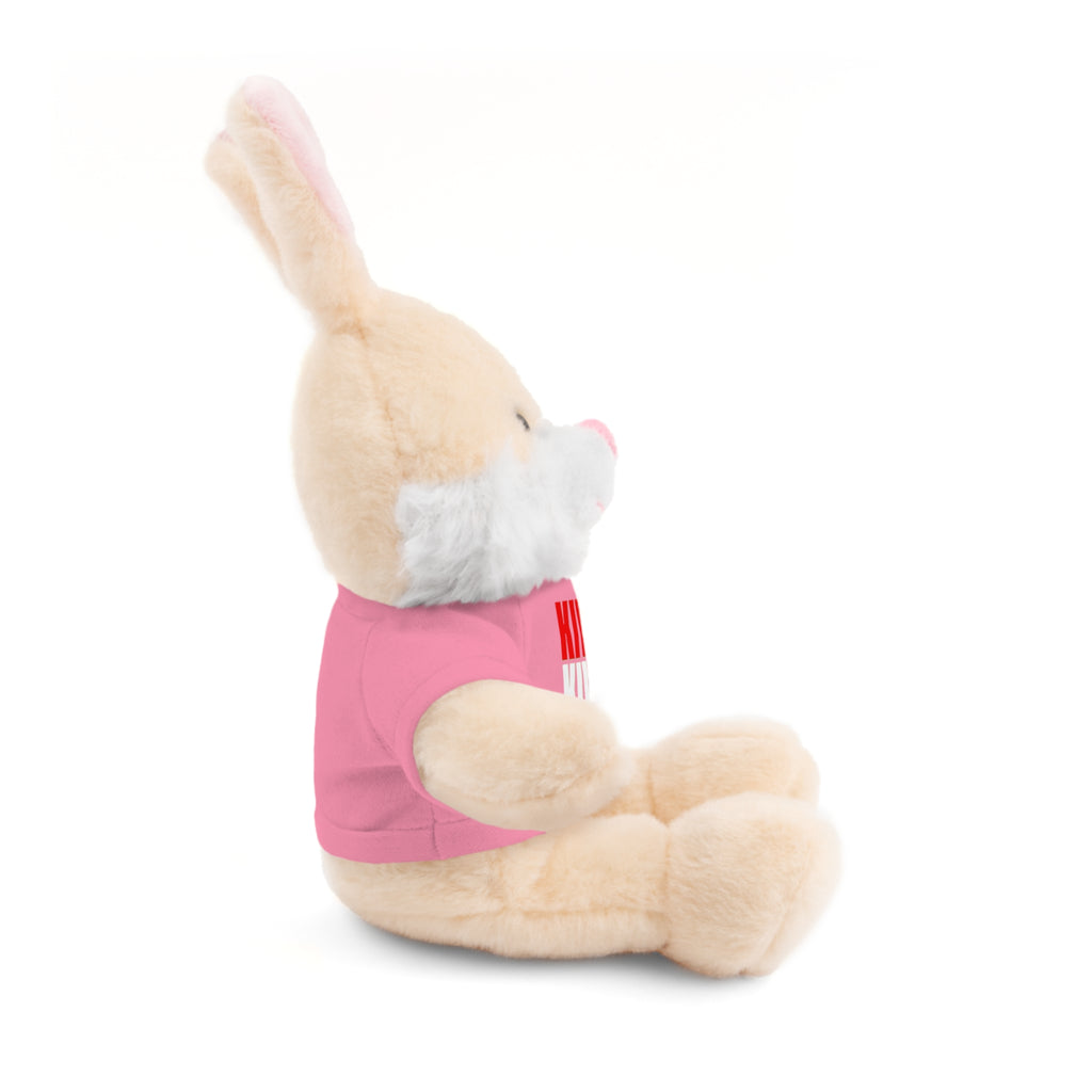 Kiwi Stripe Teddy Bear with Graphic Tee