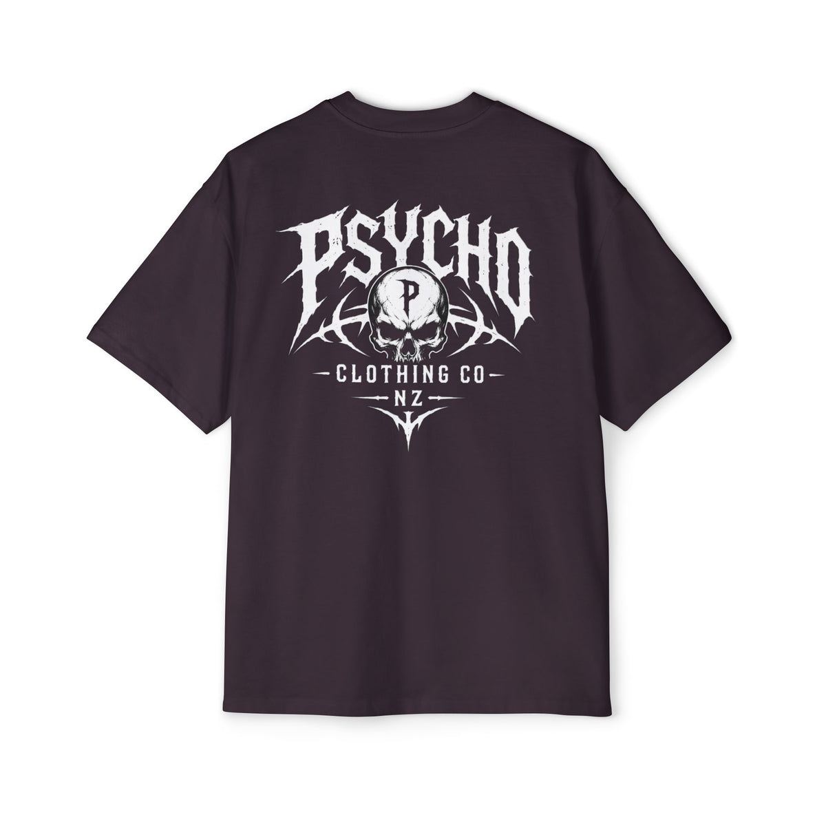 Psycho Clothing Company NZ  - Men's Heavy Oversized Tee