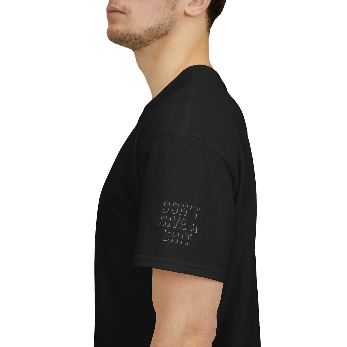 DGAS (Dont Give A Shit) Retro Logo Tee — White Graphic T-Shirt