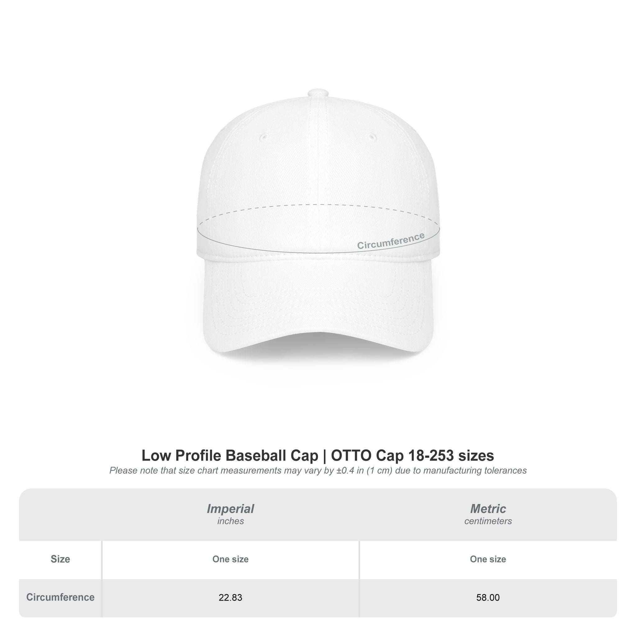 B++CH LIFE Embroidered Low-Profile Baseball Cap