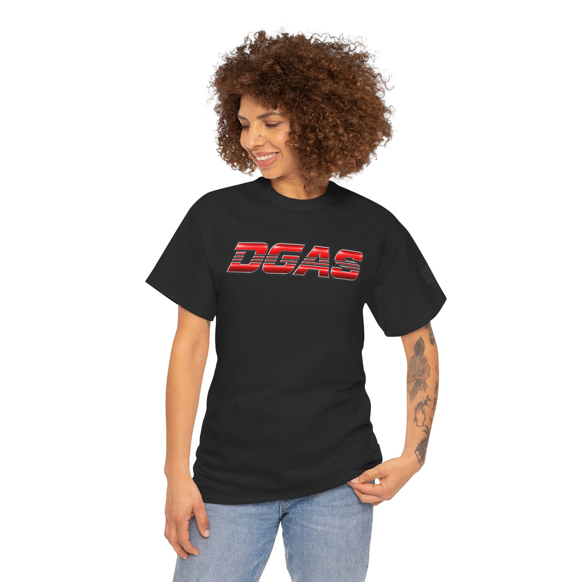 DGAS (Dont Give A Shit) Graphic Tee — Retro Bold Logo T‑Shirt