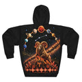 Aries Celestial Ram Hoodie — Psycho Zodiacs Graphic Hoodie
