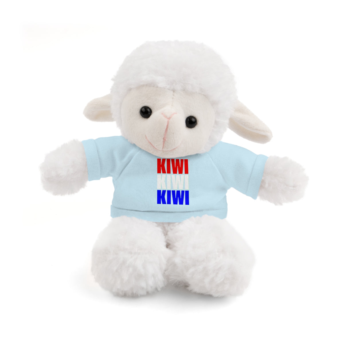 Kiwi Stripe Teddy Bear with Graphic Tee