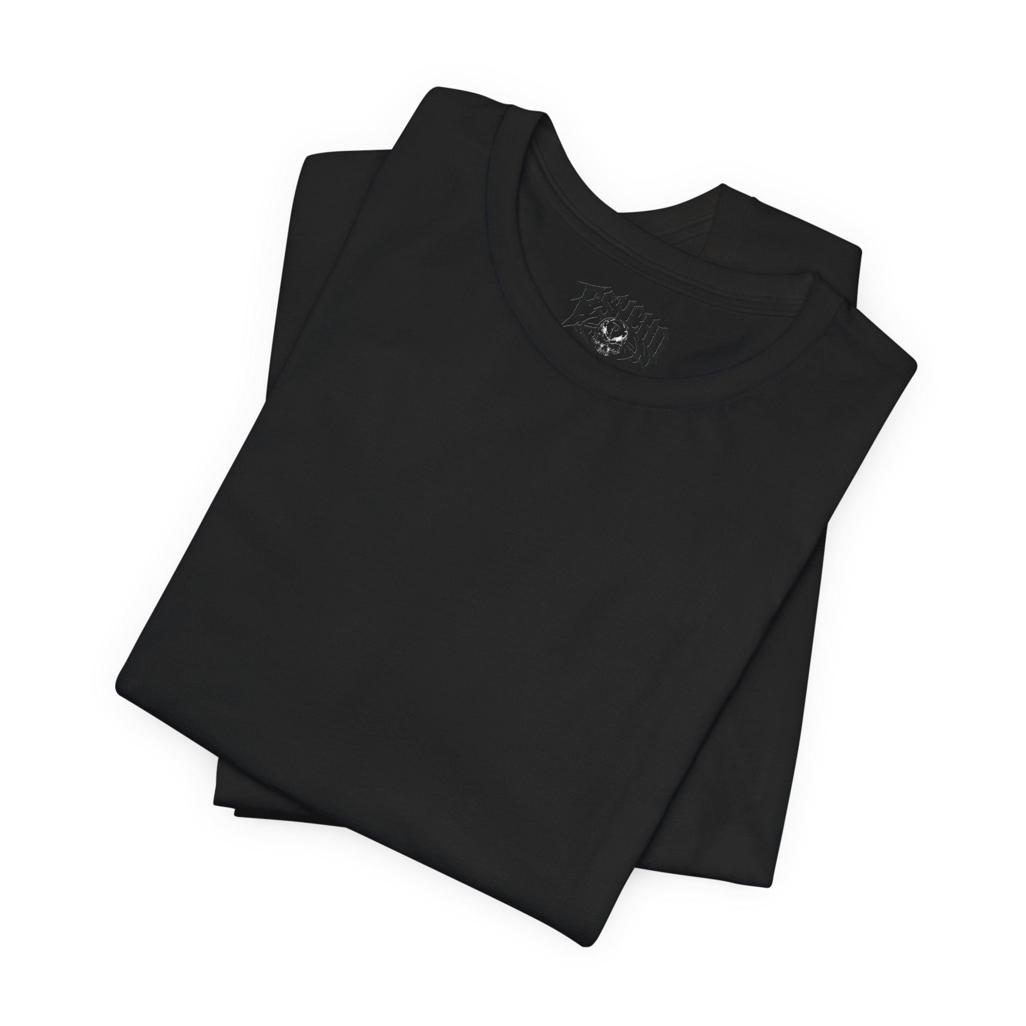 Psycho Clothing Co. Graphic Tee — Gothic Skull Logo T‑Shirt