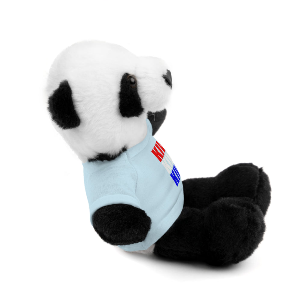 Kiwi Stripe Teddy Bear with Graphic Tee