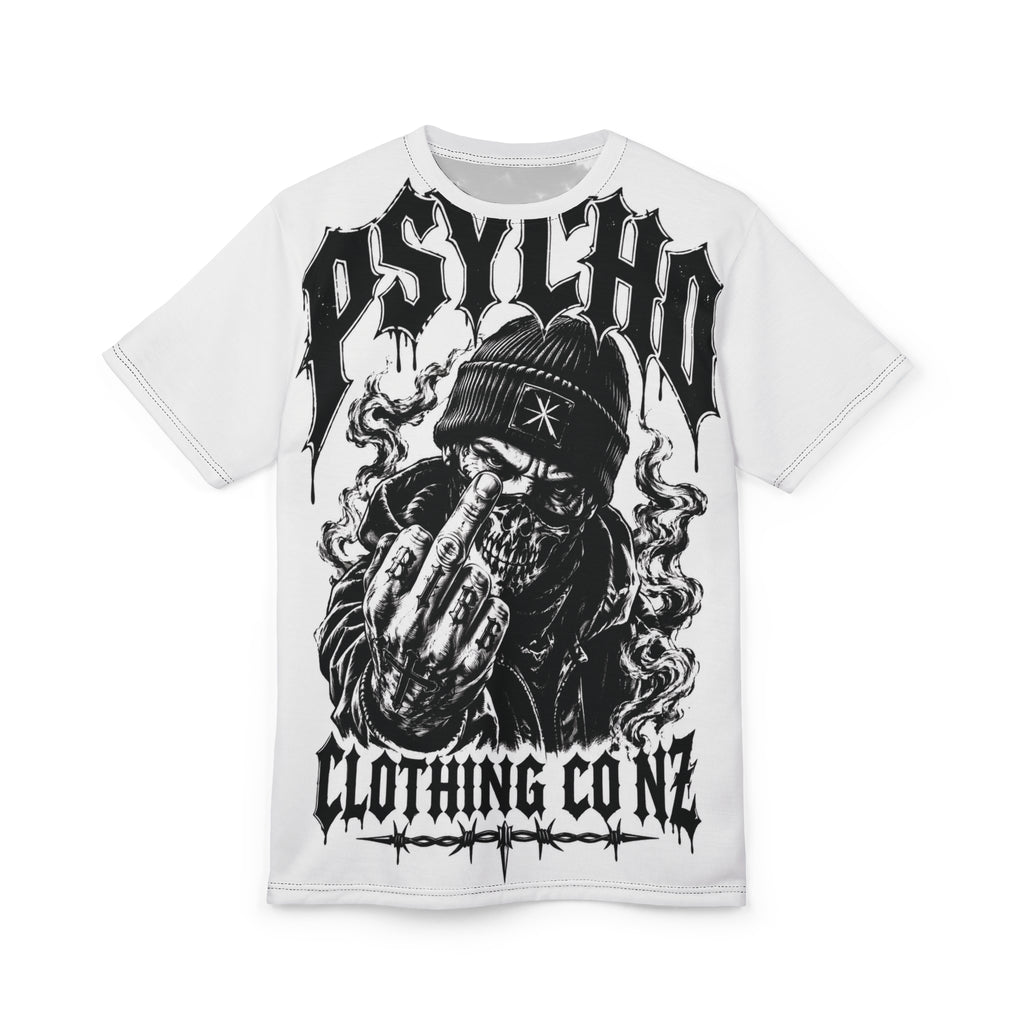 Psycho Clothing Co NZ Graphic Tee — Streetwear Shirt
