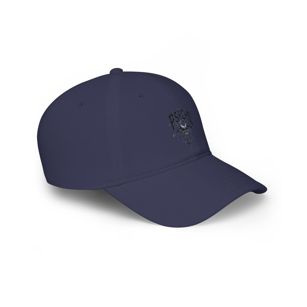 Baseball Cap — Psycho" Skull Graphic Hat