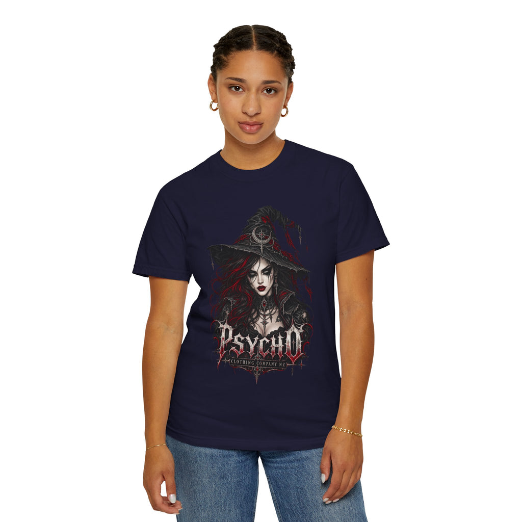Psycho Witch Gothic Graphic T-Shirt