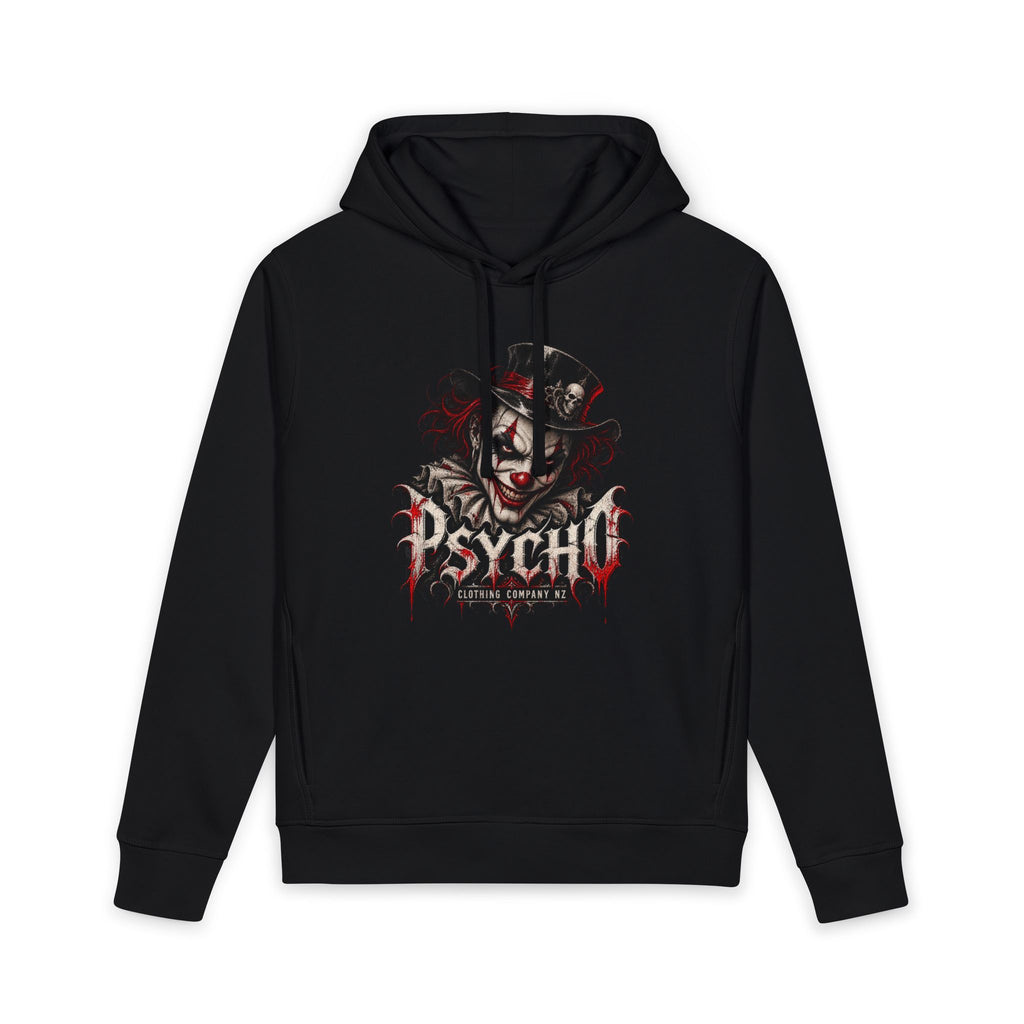 Psycho Clown Graphic Hoodie — Horror Skull Streetwear