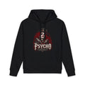 Psycho Female Clown Hoodie — Dark Horror Graphic Pullover