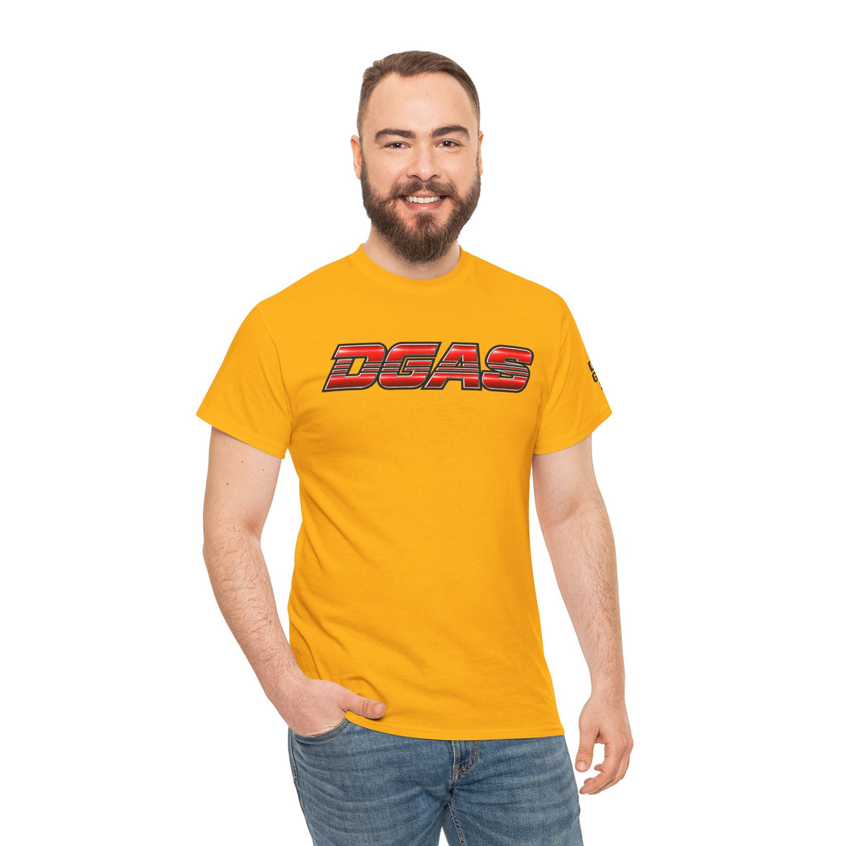 DGAS (Dont Give A Shit) Graphic Tee — Retro Bold Logo T‑Shirt