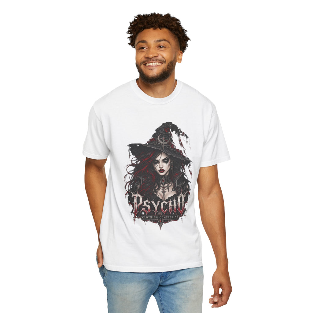Psycho Witch Gothic Graphic T-Shirt