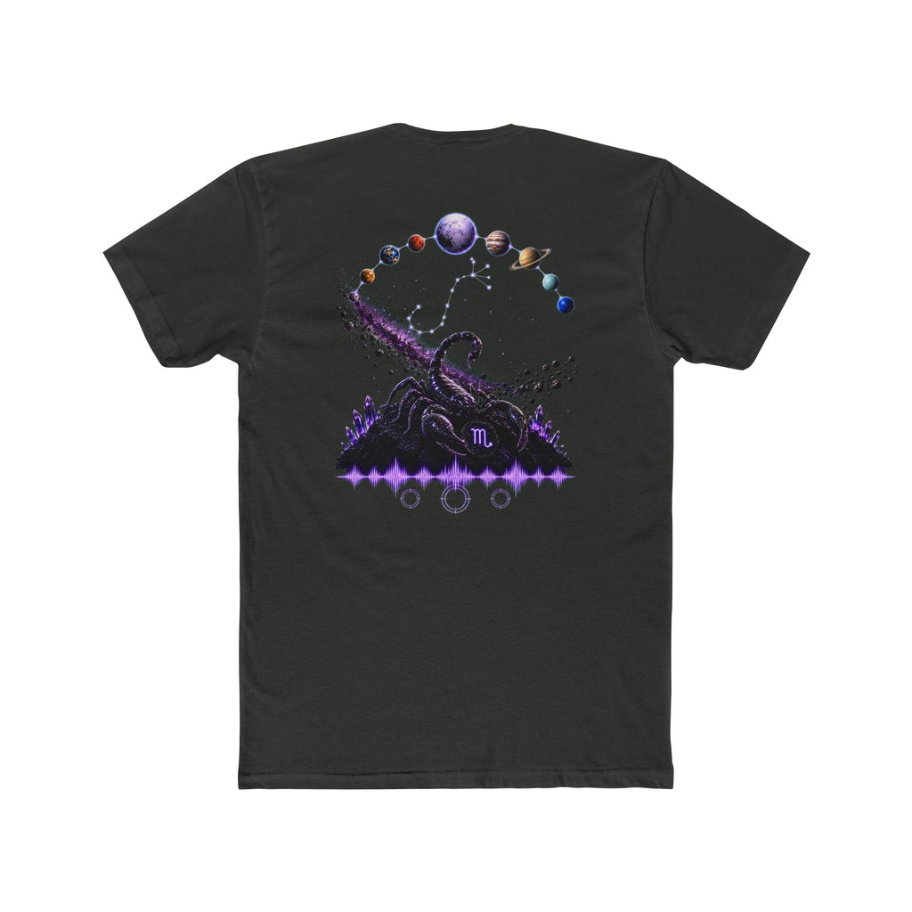 Scorpio Constellation Tee — Purple Zodiac Scorpion Graphic Shirt