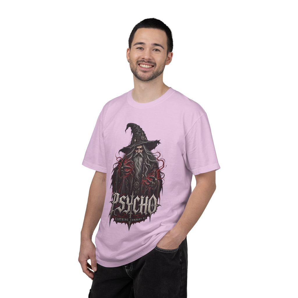 Psycho Wizard T-Shirt — Gothic Wizard Graphic Tee