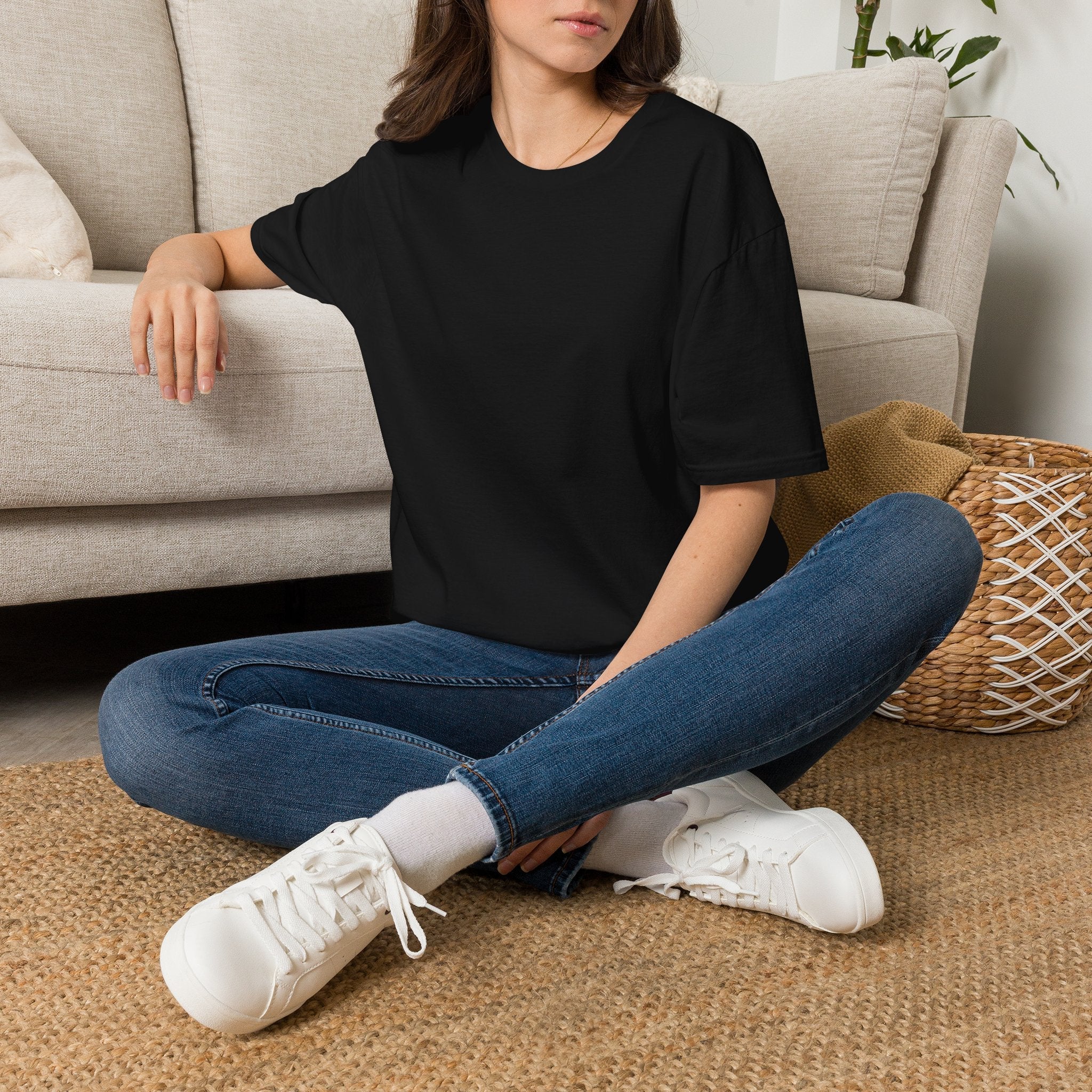 White Minimalist Tee — Casual Everyday Crewneck