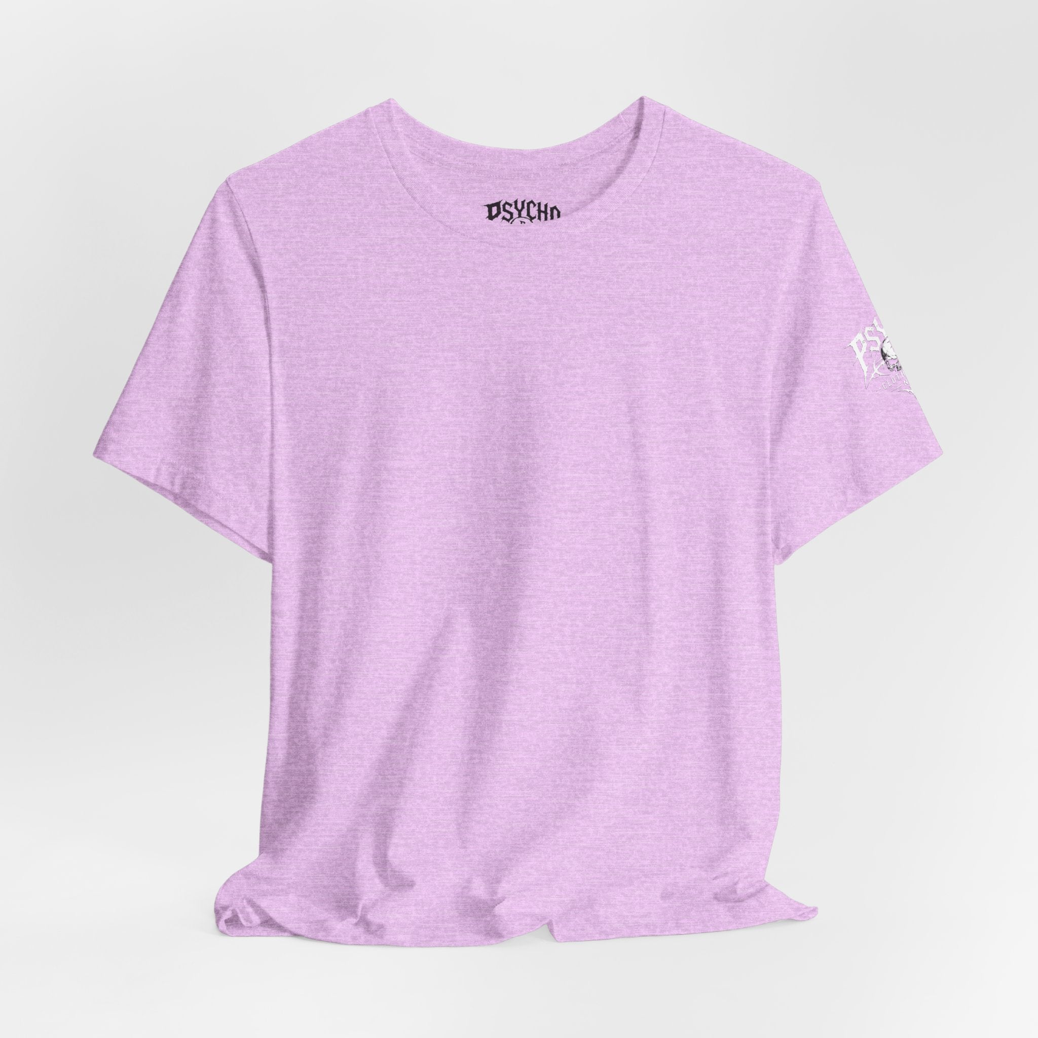 Psycho Clothing Co. Graphic Tee — Gothic Skull Logo T‑Shirt