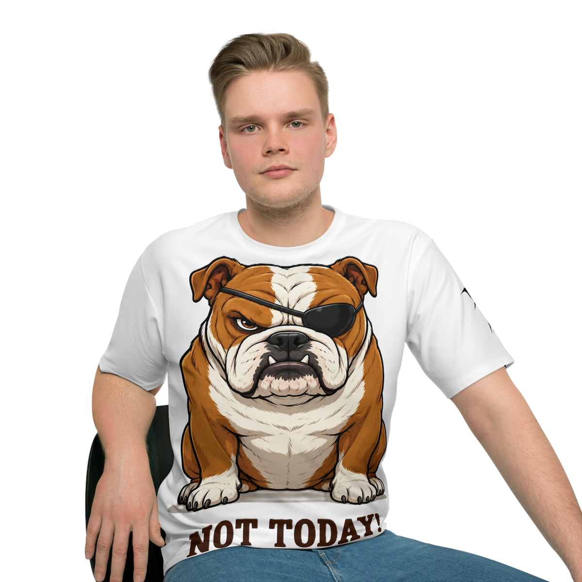 Not Today Bulldog T-Shirt