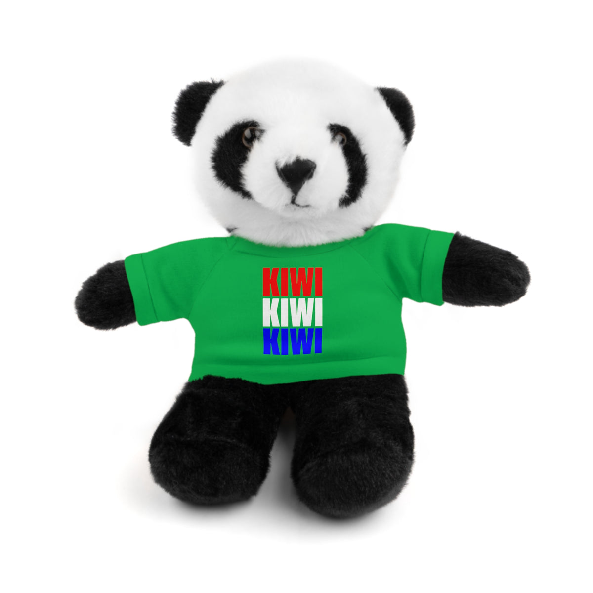 Kiwi Stripe Teddy Bear with Graphic Tee