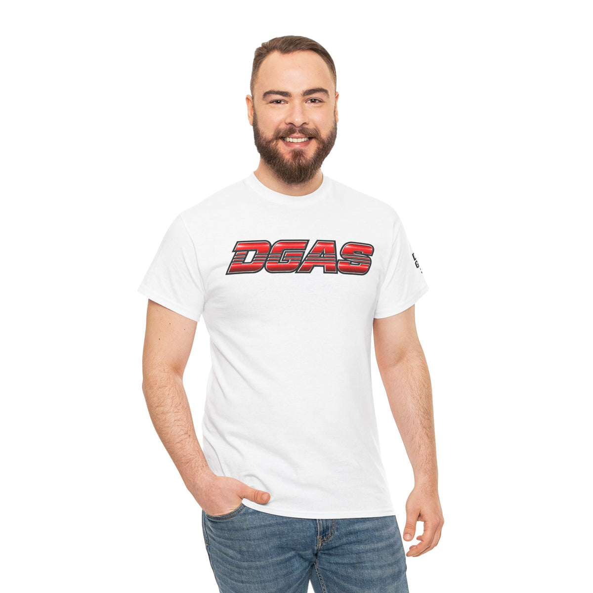 DGAS (Dont Give A Shit) Graphic Tee — Retro Bold Logo T‑Shirt