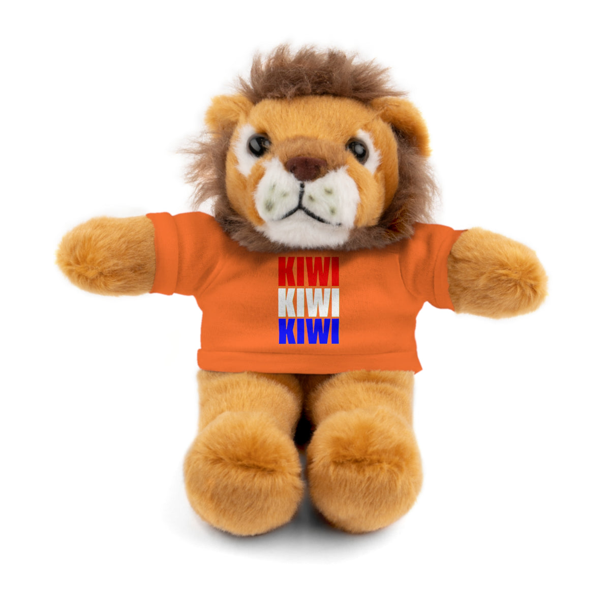 Kiwi Stripe Teddy Bear with Graphic Tee