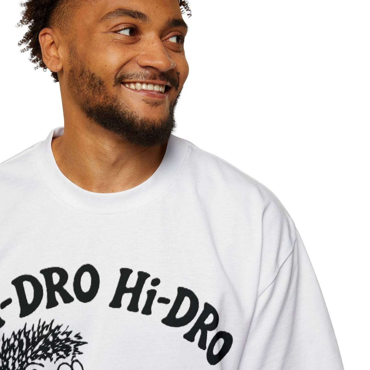 Hi-Dro the Stoned Hedgehog Tee — Funny Cannabis Graphic T-Shirt