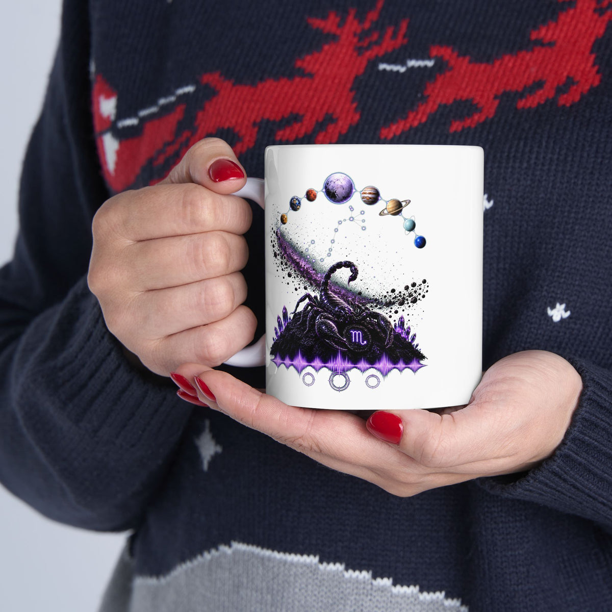 Zodiac Sign SCORPIO -- Ceramic Mug, (11oz, 15oz)