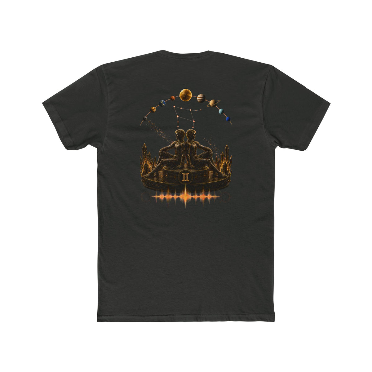 Gemini Zodiac T-Shirt — Cosmic Twins Astrology Tee