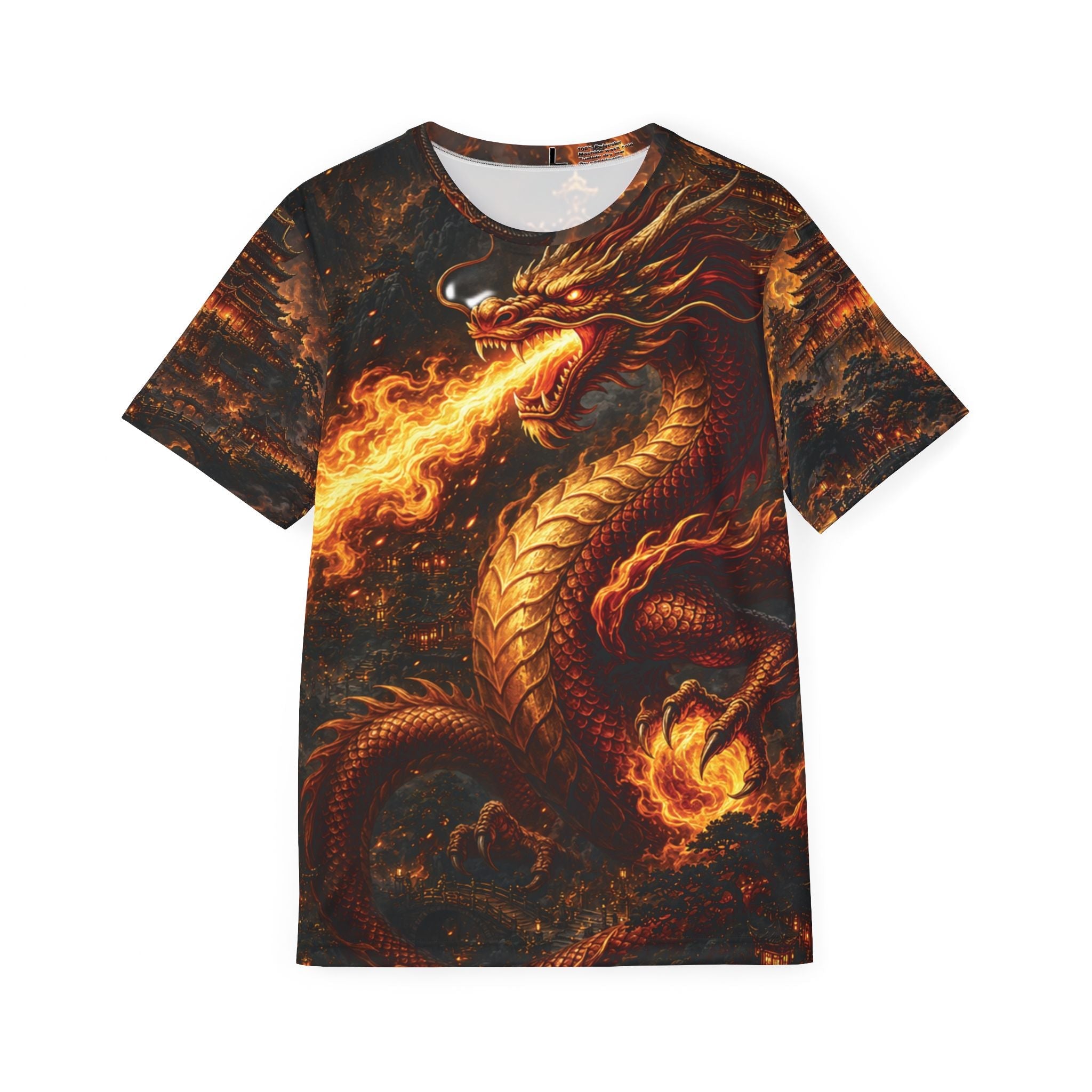 Fiery Dragon Temple Sports Jersey