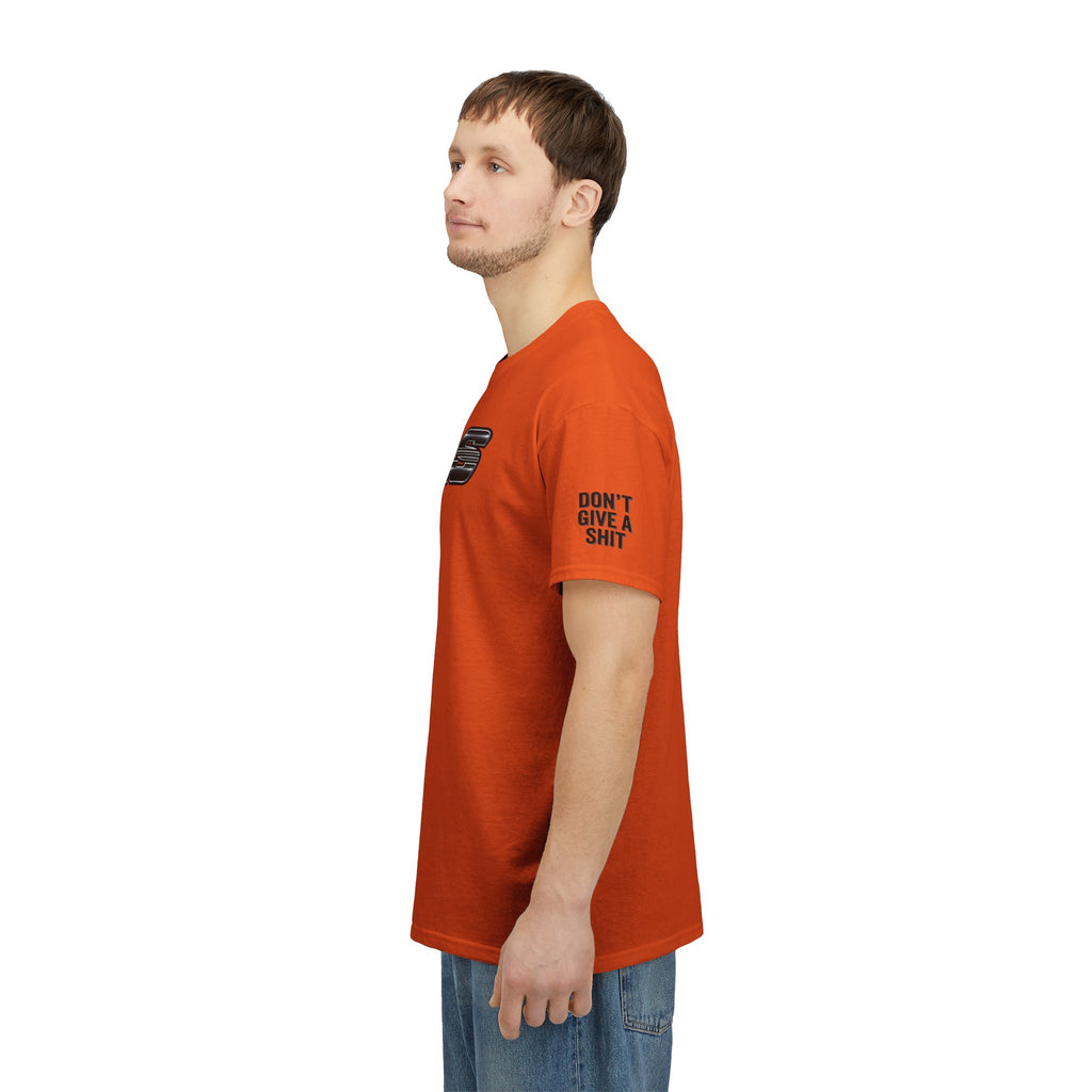 DGAS (Dont Give A Shit) Retro Logo Tee — White Graphic Short Sleeve Shirt