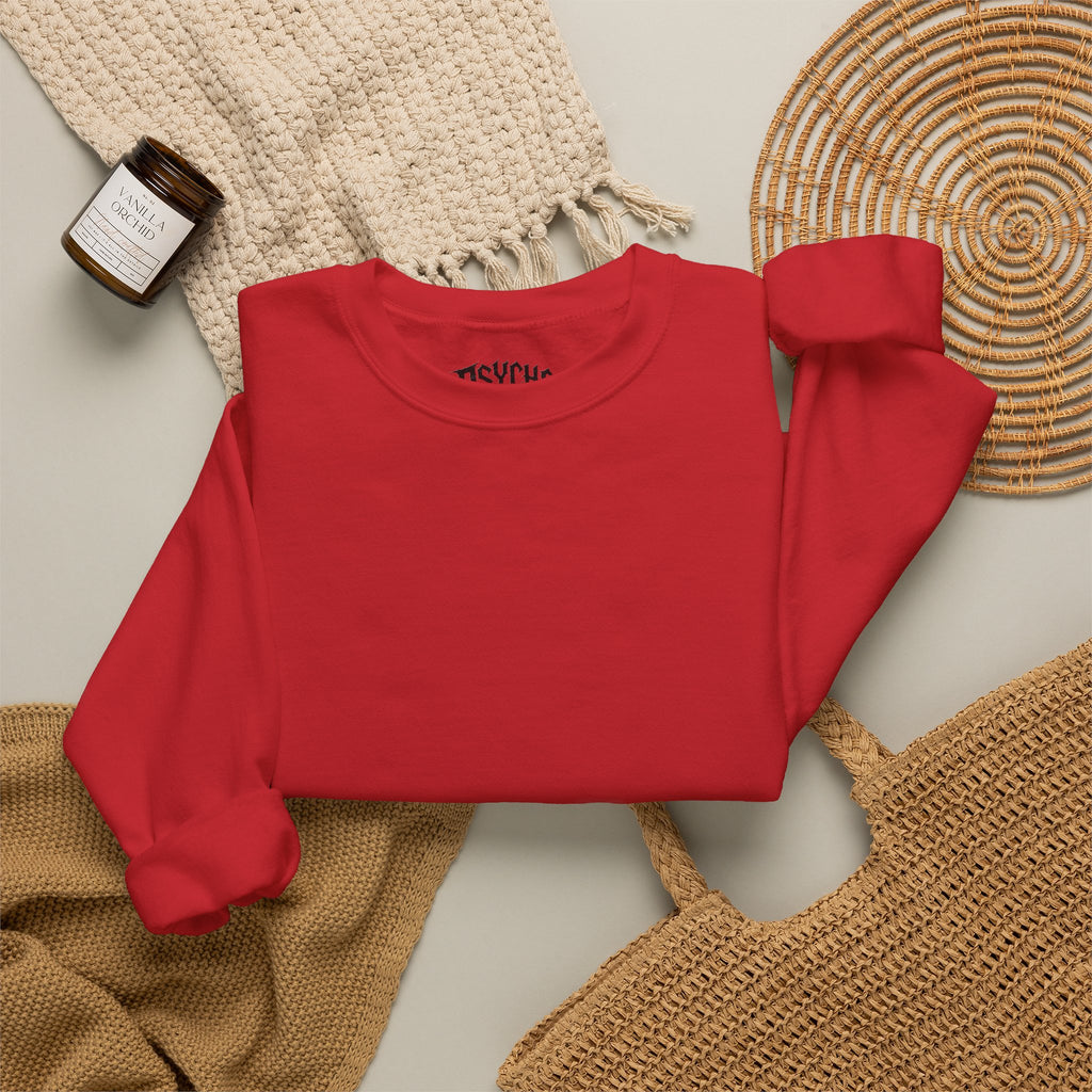 Classic Black Crewneck Sweatshirt