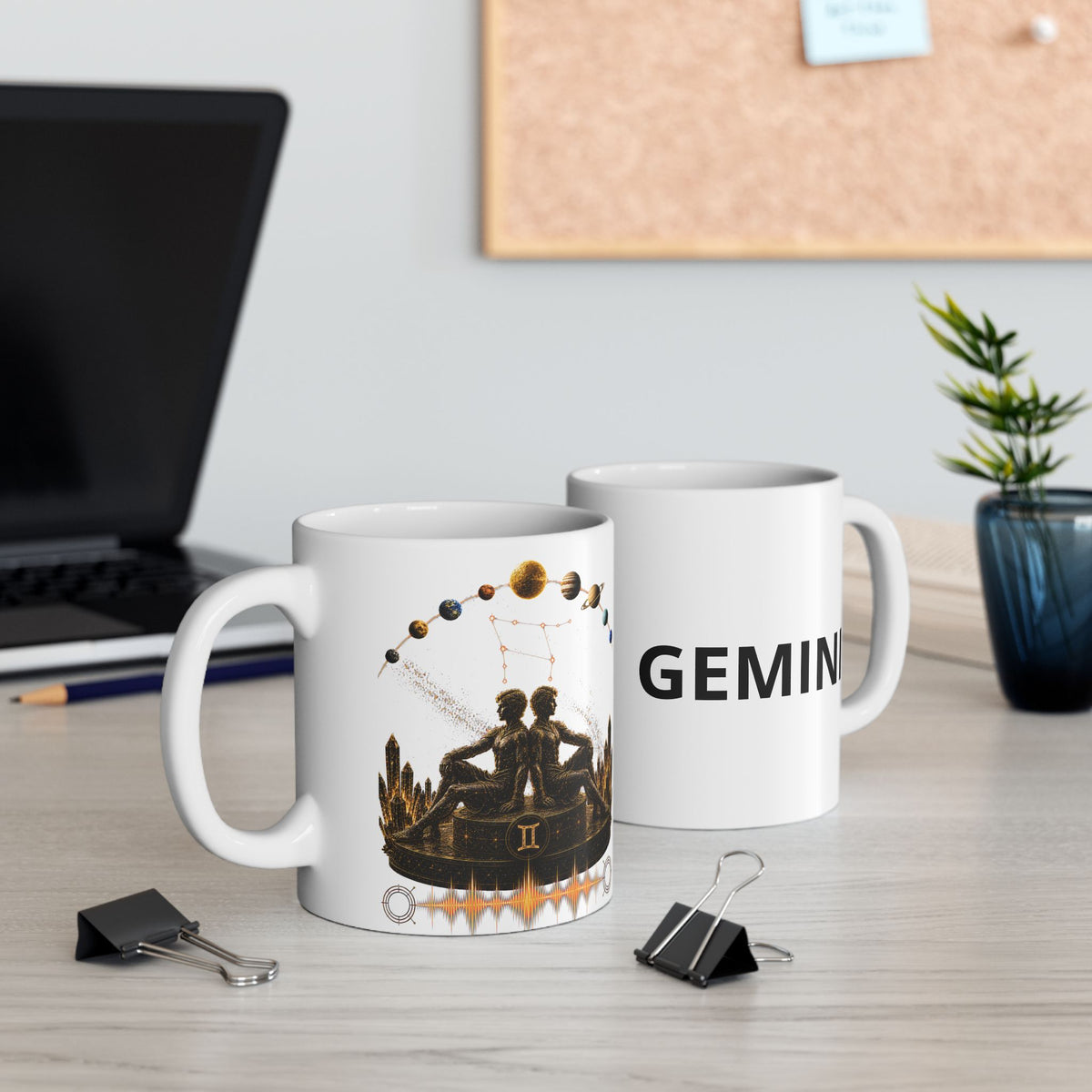 GEMINI Zodiac Sign Ceramic Mug, (11oz, 15oz)