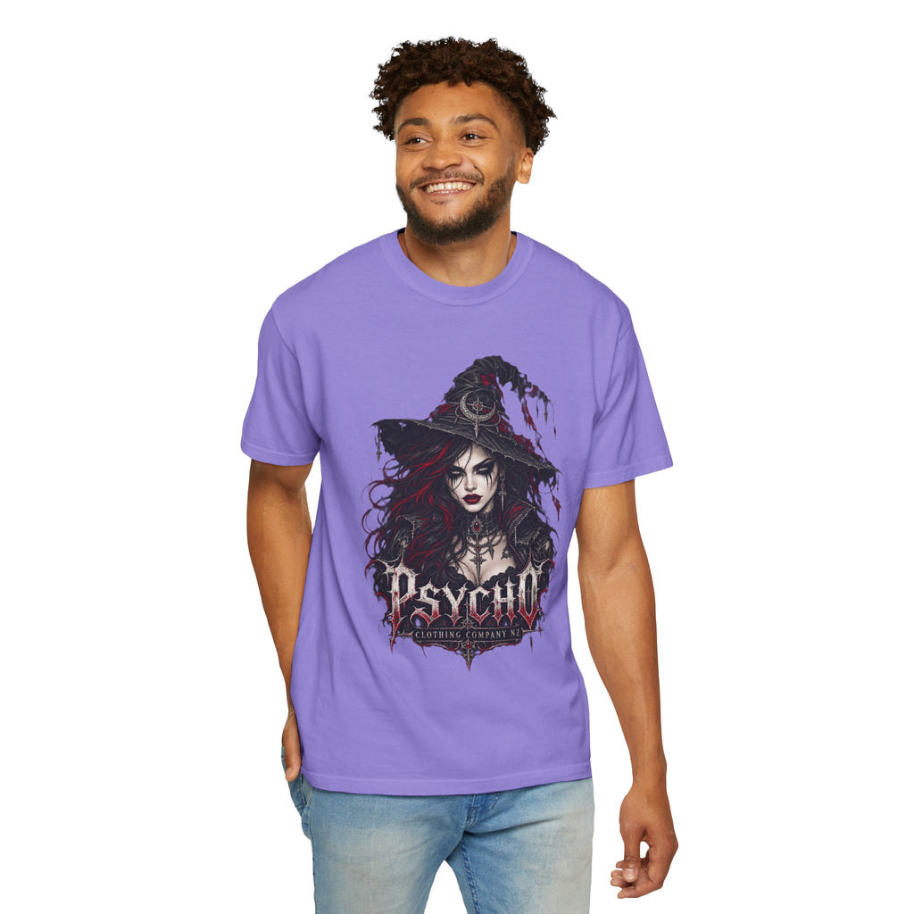 Psycho Witch Gothic Graphic T-Shirt