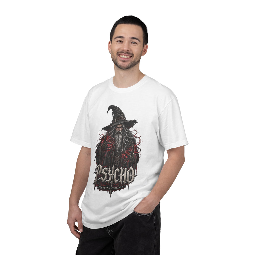 Psycho Wizard T-Shirt — Gothic Wizard Graphic Tee