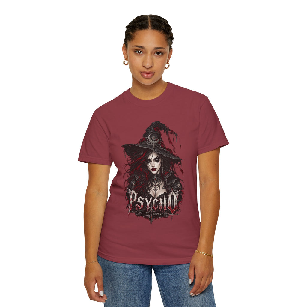 Psycho Witch Gothic Graphic T-Shirt