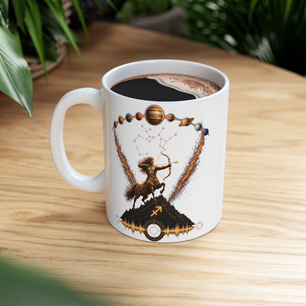 Zodiac Sign SAGITTARIUS -- Ceramic Mug, (11oz, 15oz)