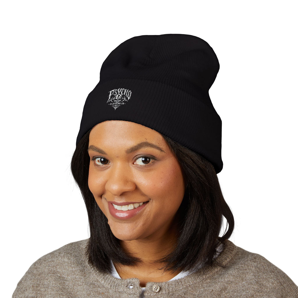 Psycho Gothic Skull Beanie