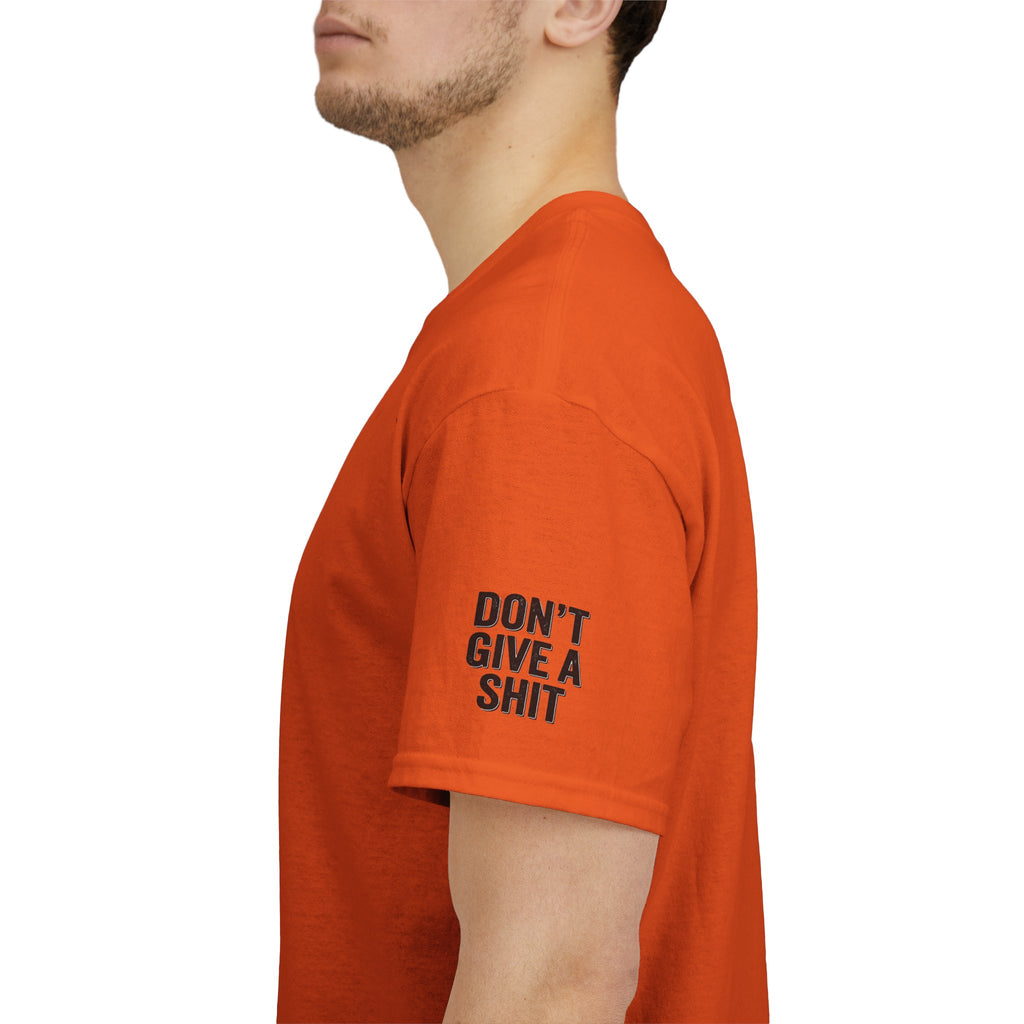 DGAS Dont Give A Shit Retro Rainbow Logo T‑Shirt