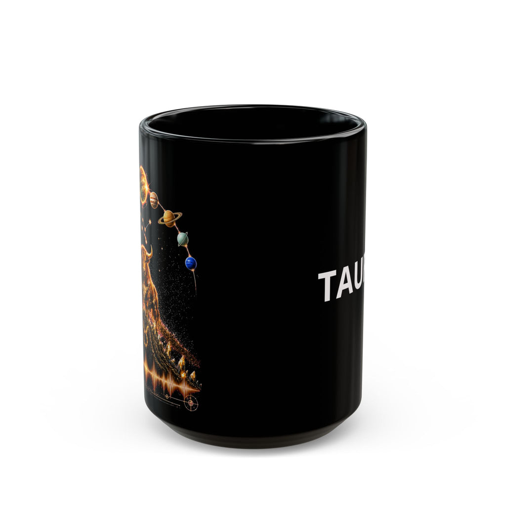 Taurus Zodiac Black Mug – Astrology Constellation Coffee Cup (11oz & 15oz)