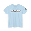 DGAS (Dont Give A Shit) Retro Logo Tee — White Graphic T-Shirt