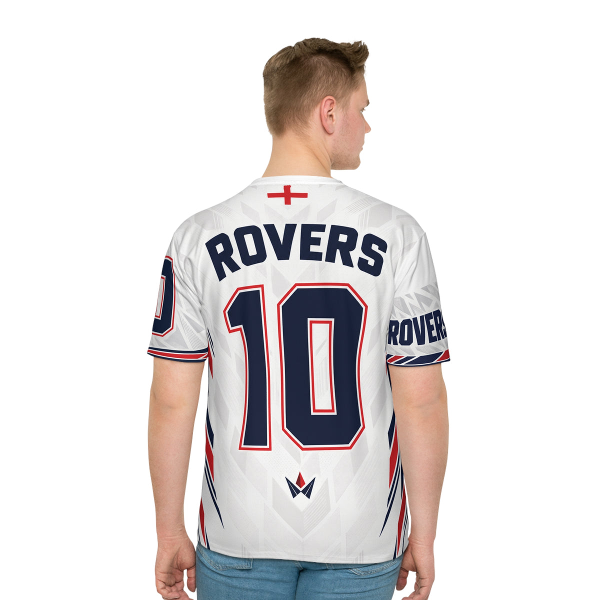 Men's European Football Loose T-shirt ROVERS UNITED 10