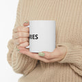 ARIES Astrology Ceramic Mug — Zodiac Constellation Coffee Cup (11oz & 15oz)